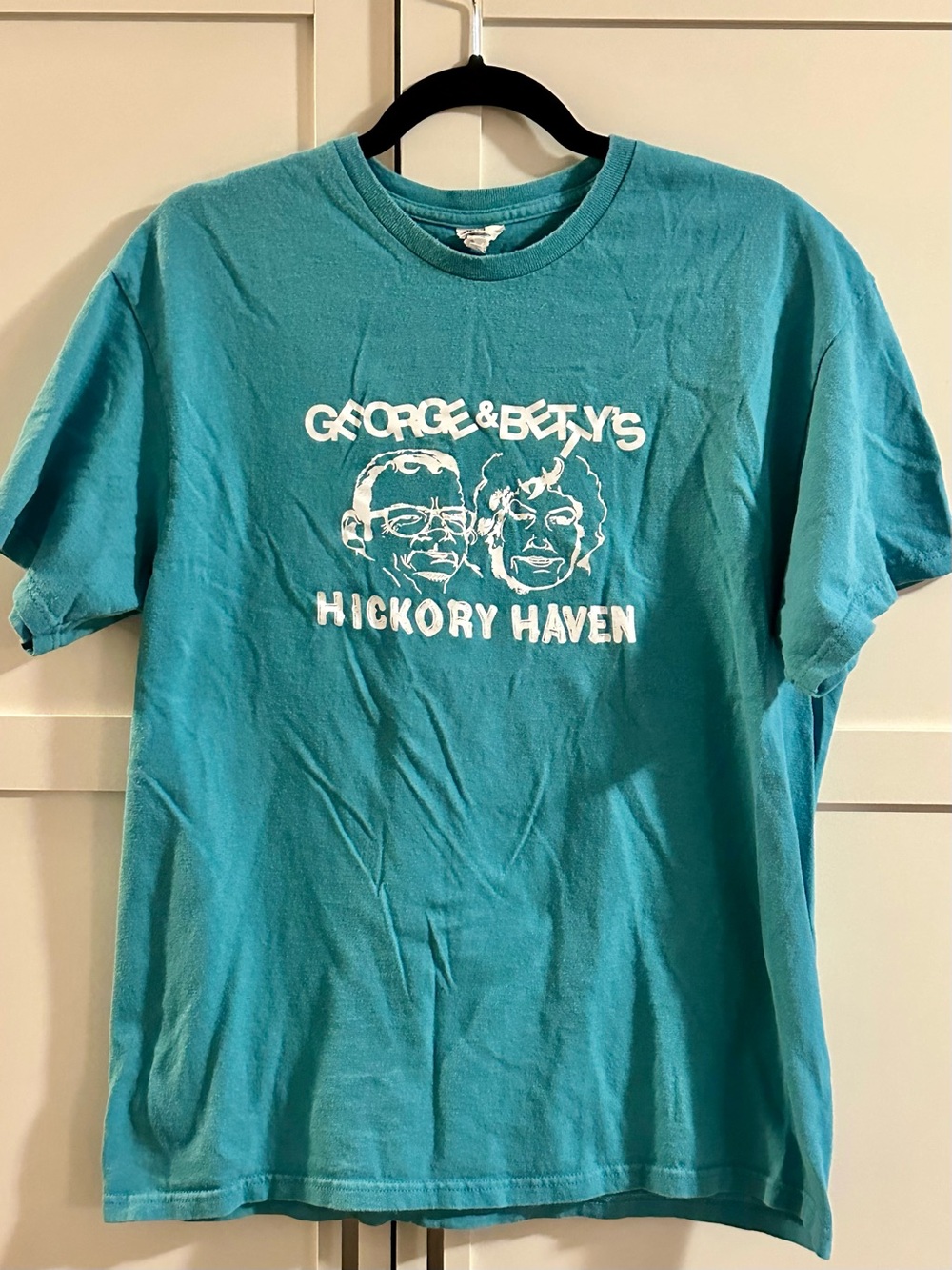 Vintage Teal Graphic Short-Sleeve T-Shirt - Hickory Haven